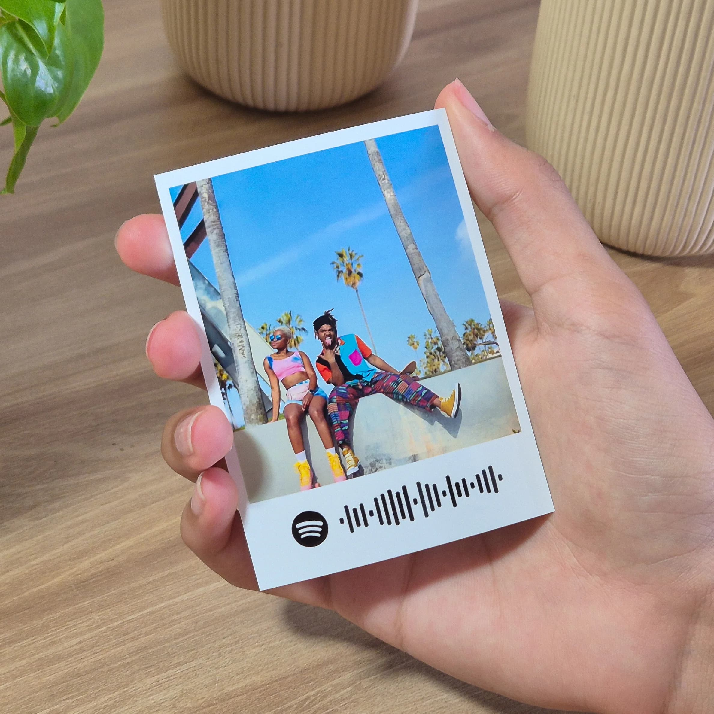 Foto Polaroid 7,5x10cm c/ Spotify