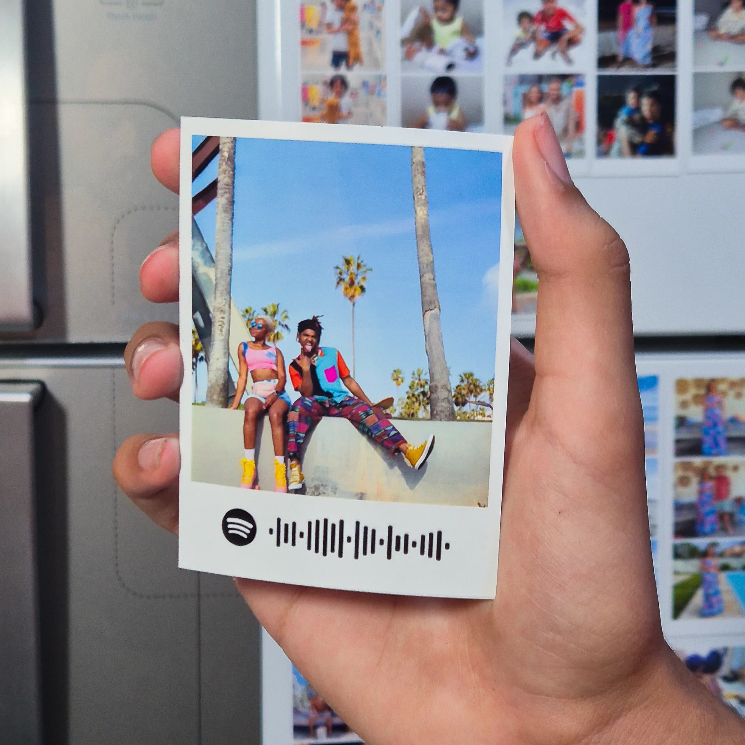 Ímã Polaroid 7,5x10cm c/ Spotify