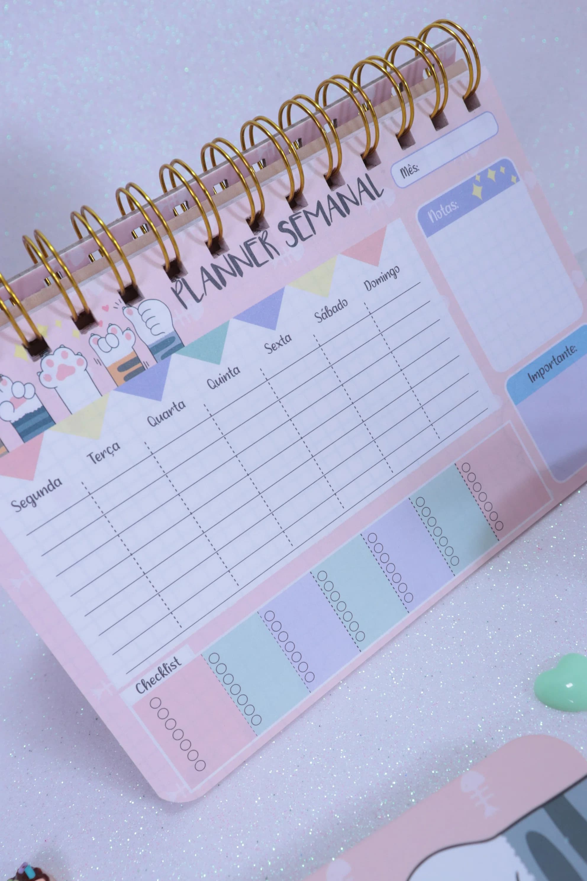 Planner Semanal 52 folhas 2