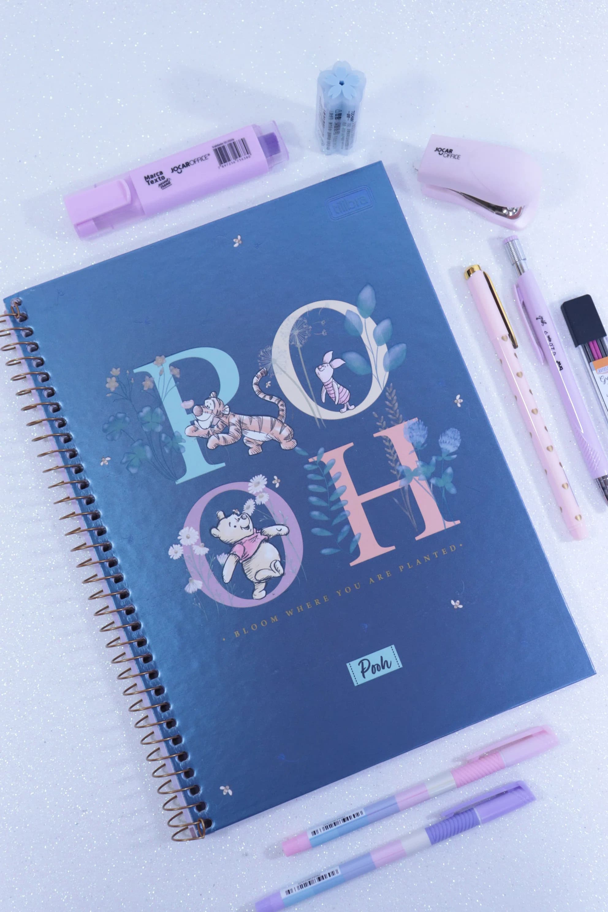 Caderno TILIBRA POOH  1 Matéria - Opção 1 