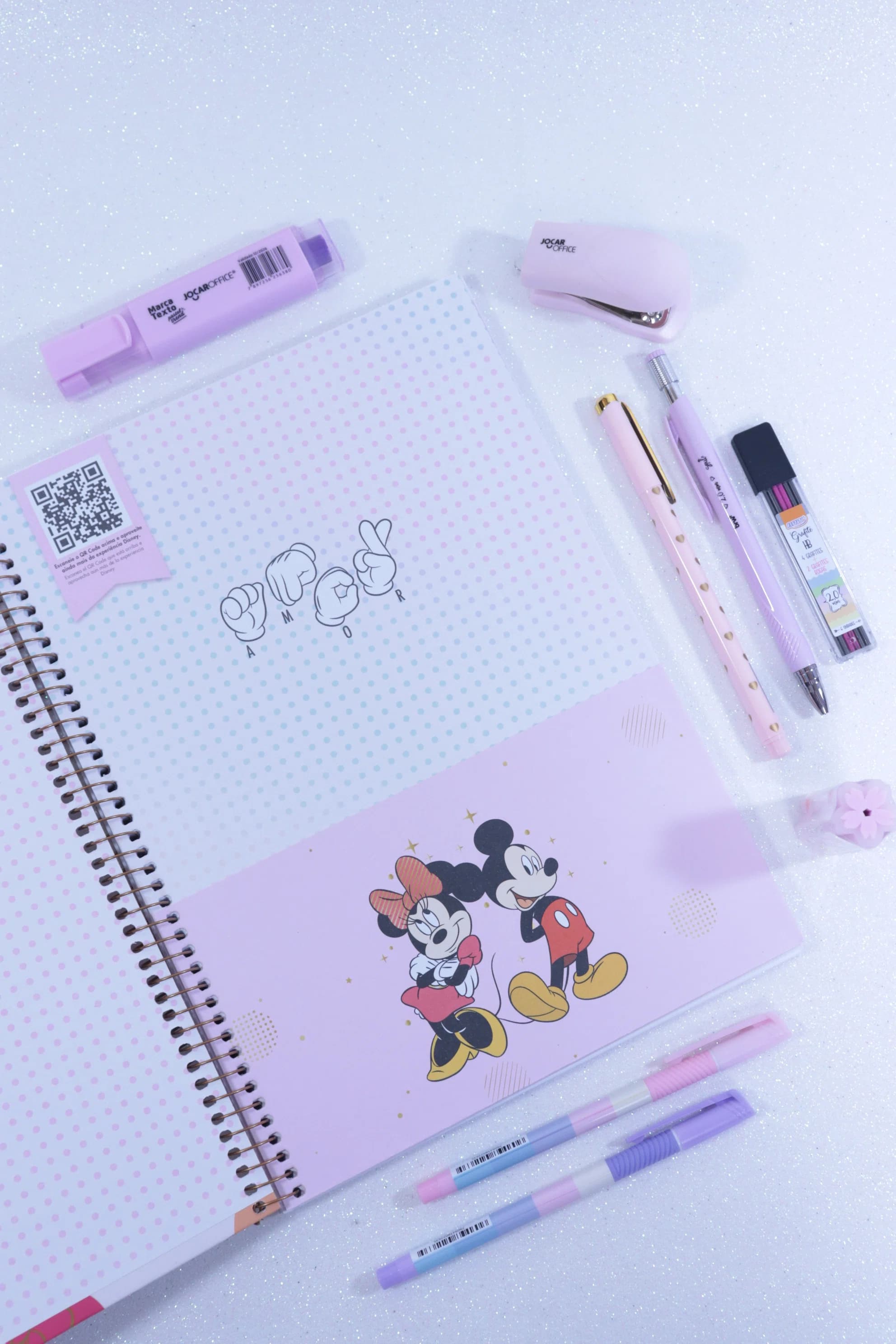 Caderno TILIBRA MINNIE 1 Matéria - Opção 3 2