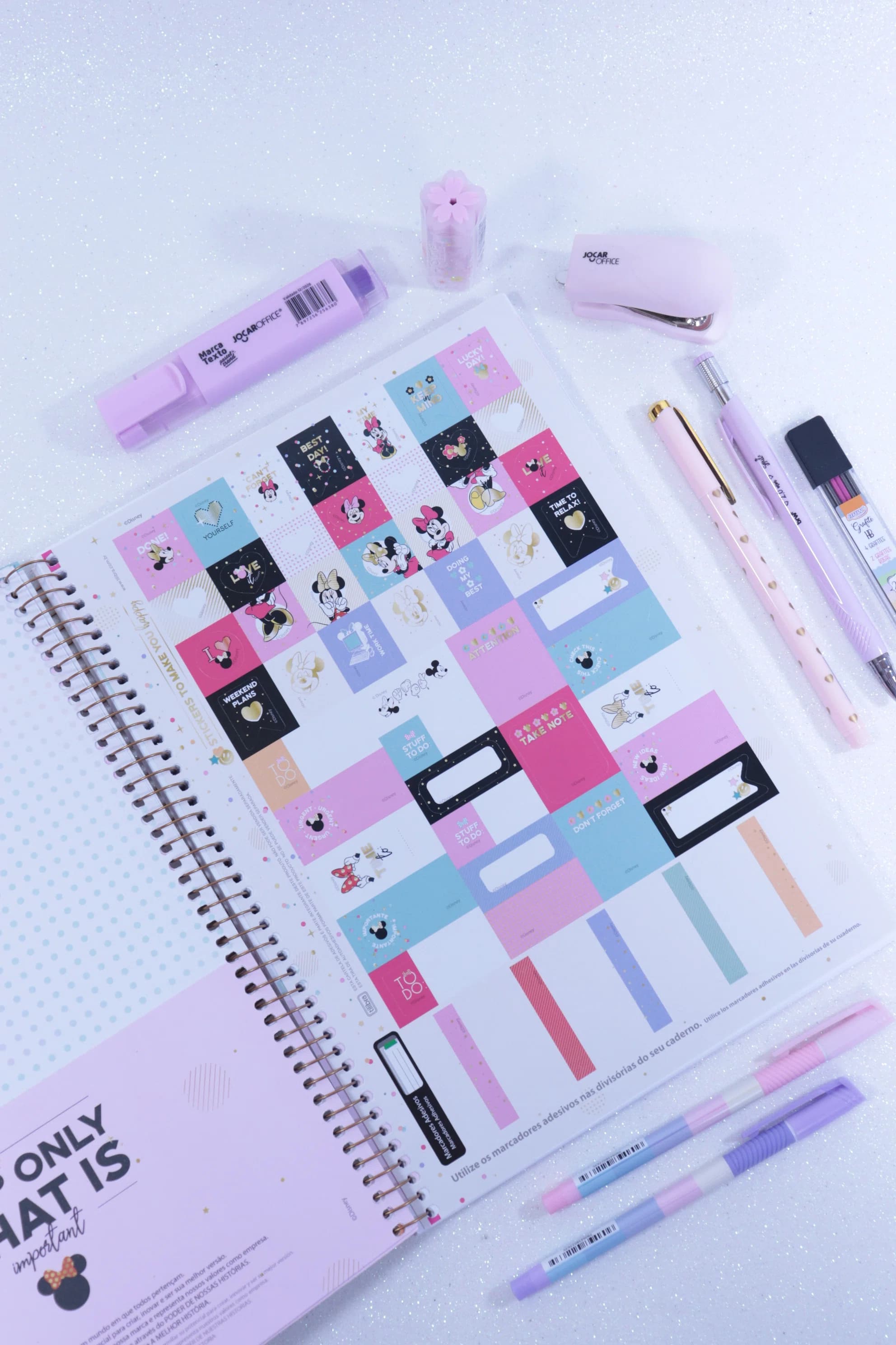 Caderno TILIBRA MINNIE 1 Matéria - Opção 3 3