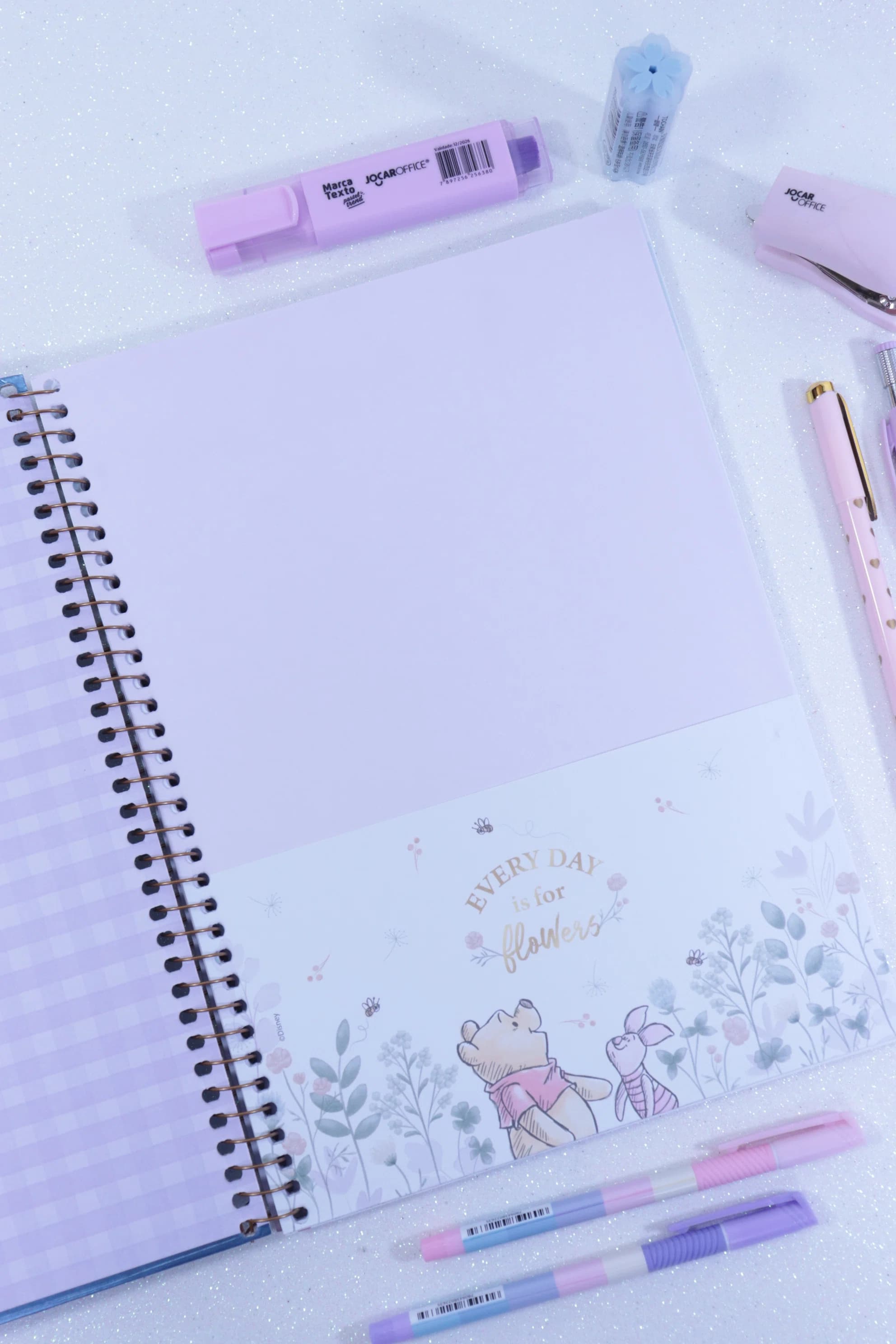 Caderno TILIBRA POOH 1 Matéria - Opção 2 2