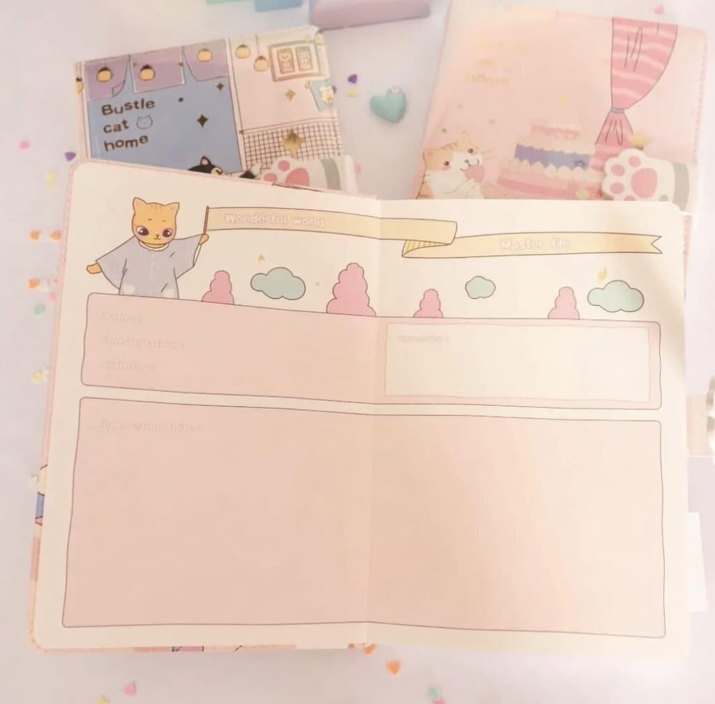 Agenda Infantil Decorada 2