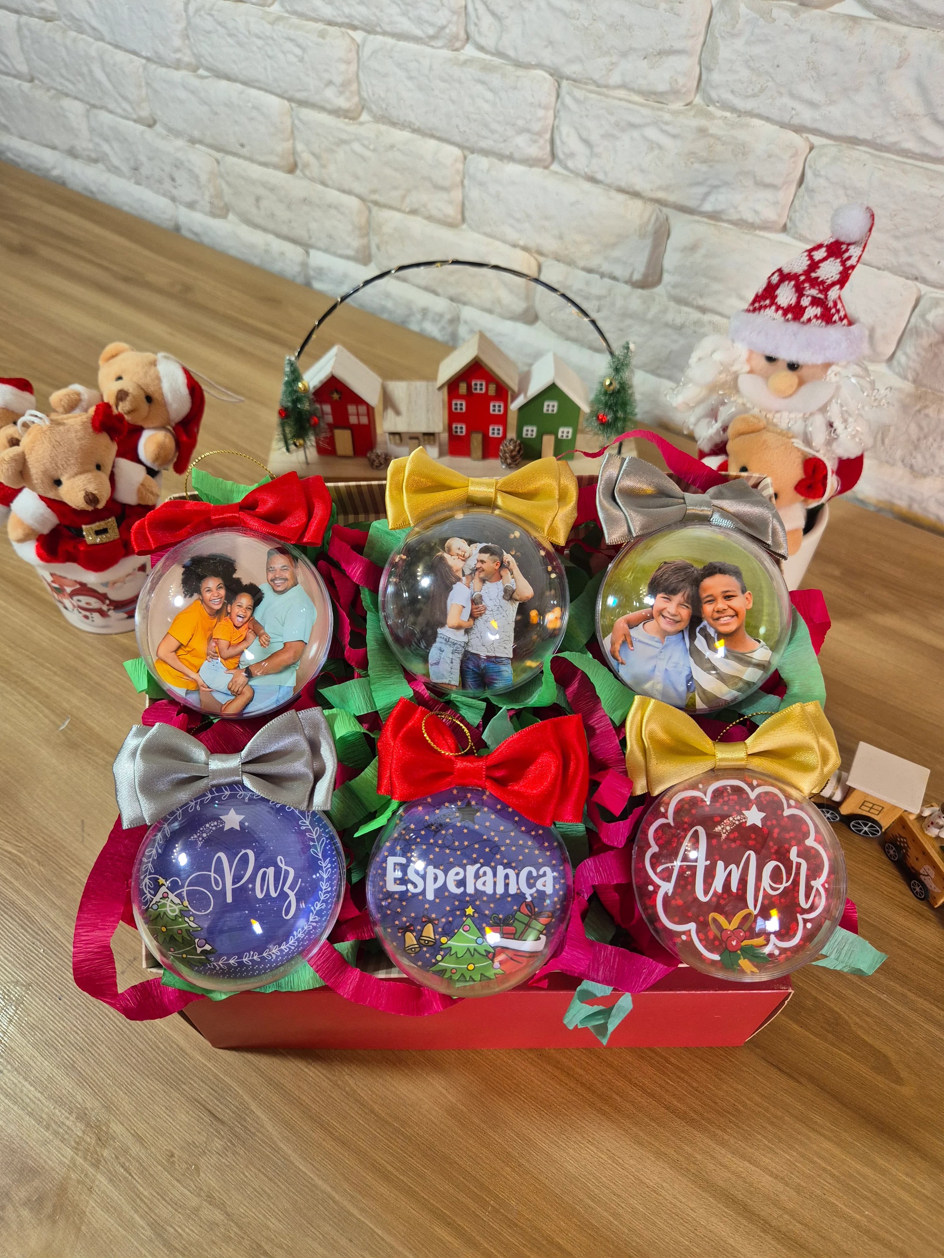 Bola de Natal 7cm 3