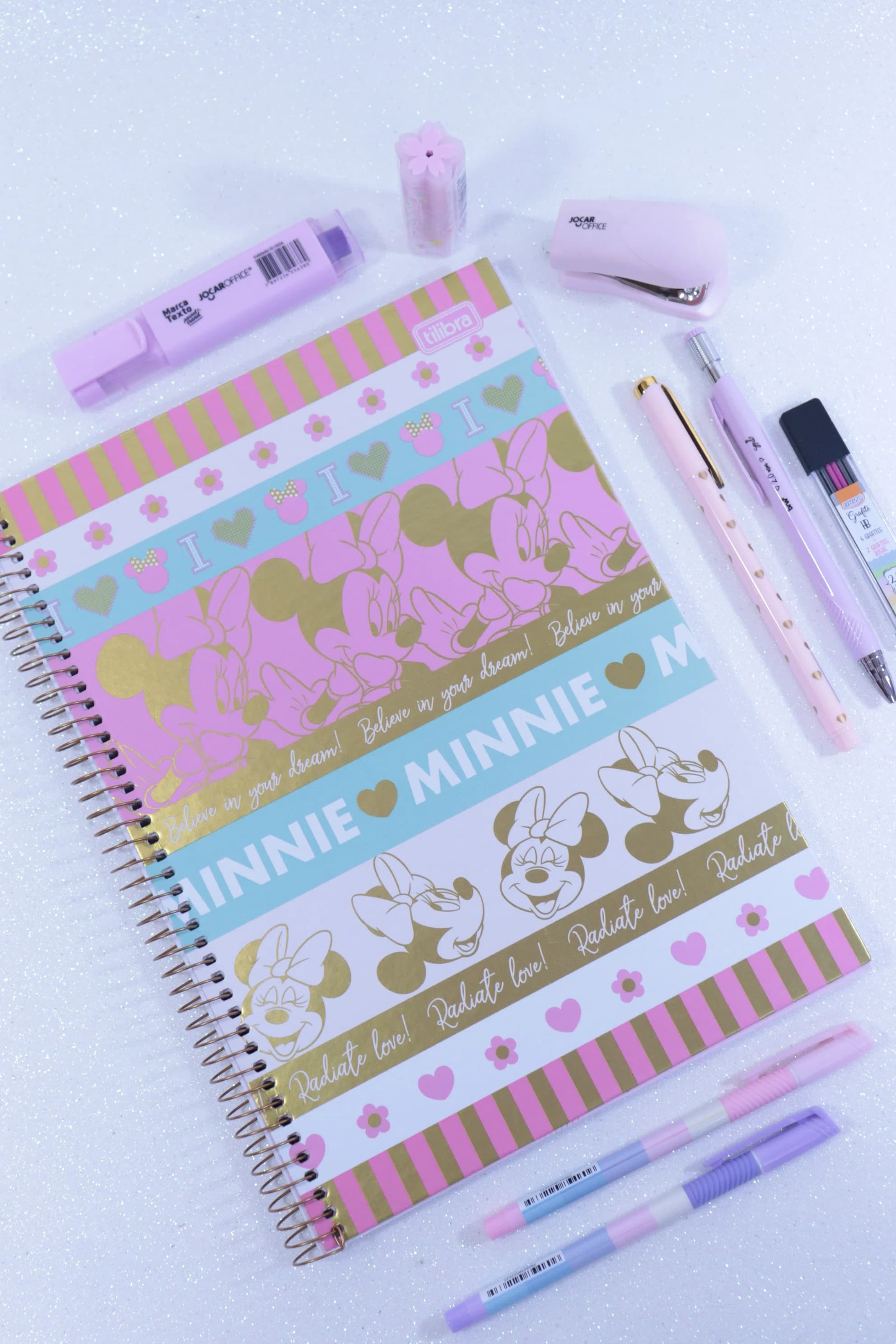 Caderno TILIBRA MINNIE 1 Matéria - Opção 2