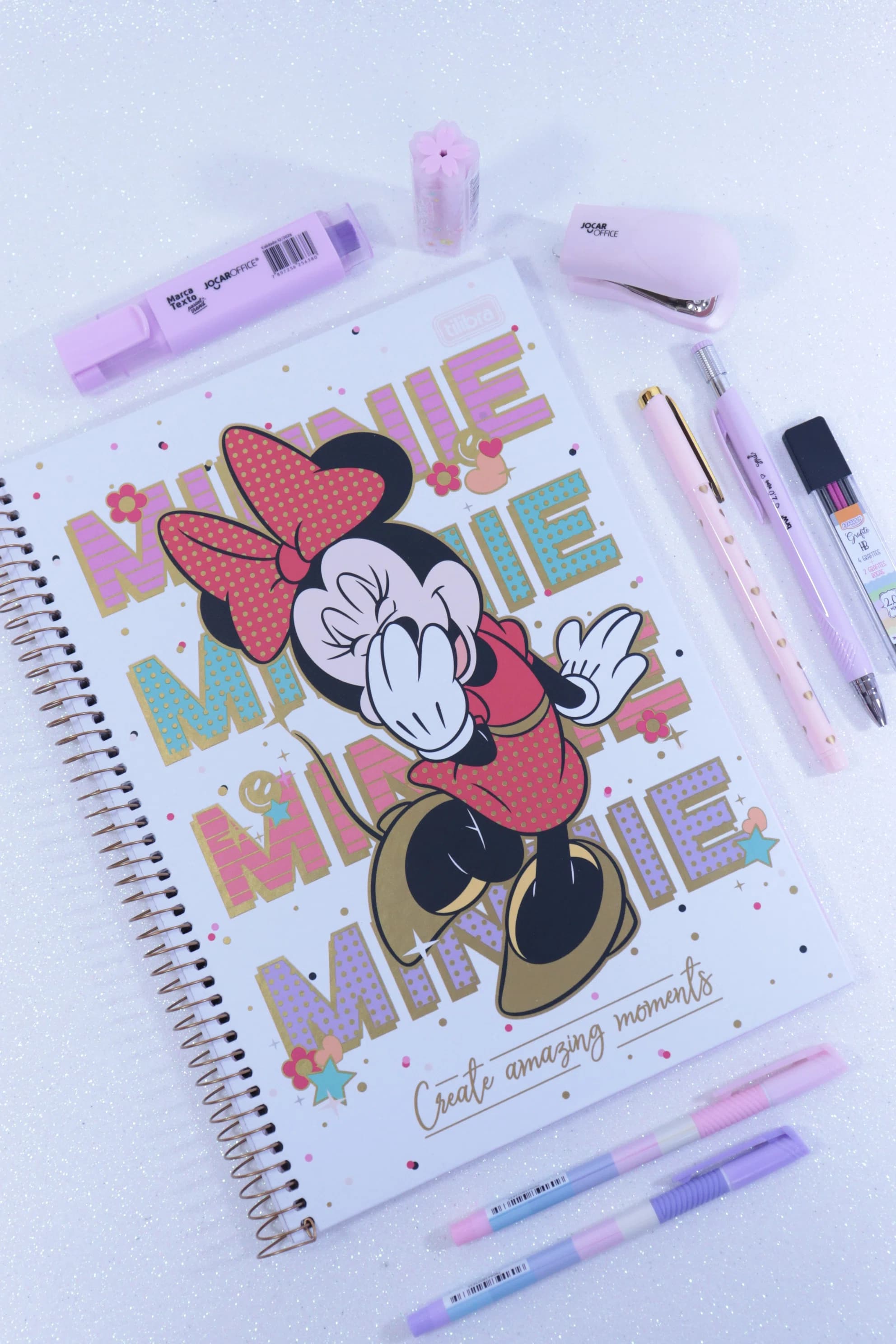 Caderno TILIBRA MINNIE 1 Matéria - Opção 3