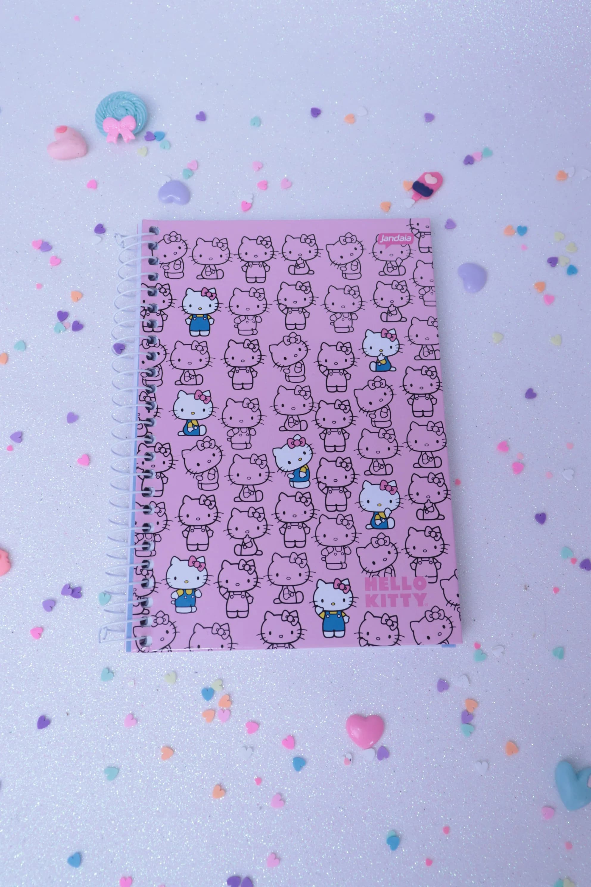 Caderno Hello Kitty A5 - 80 folhas - Opção 1