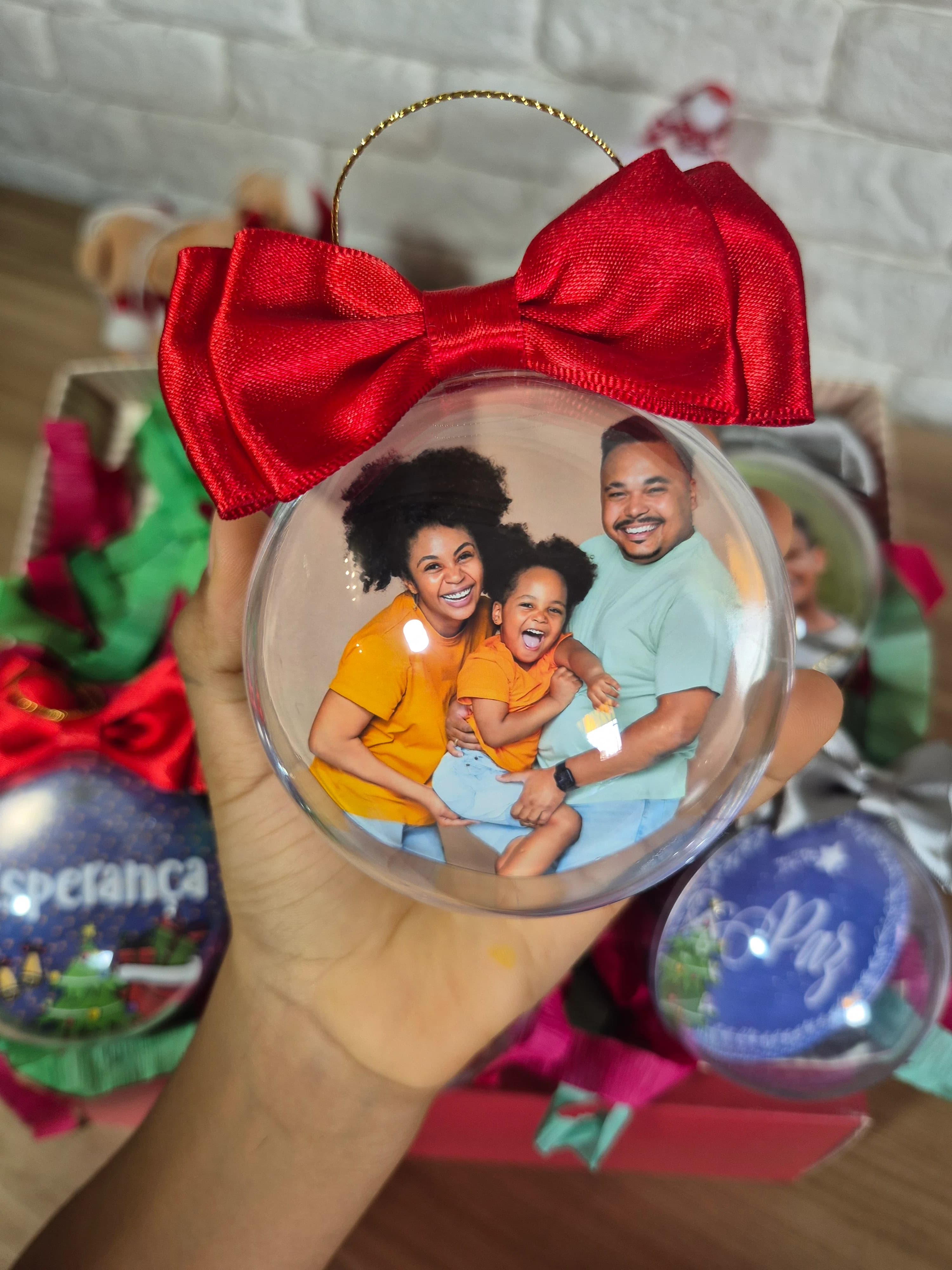 Bola de Natal 7cm